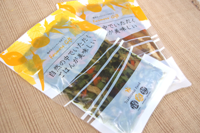 2008.6.5 軽井沢からの風｢自然の中でいただくごはんが美味しい」混ぜご飯の素