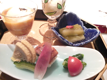 2008.8.27　熊本テルサで土山総支配人の料理の心を味わう